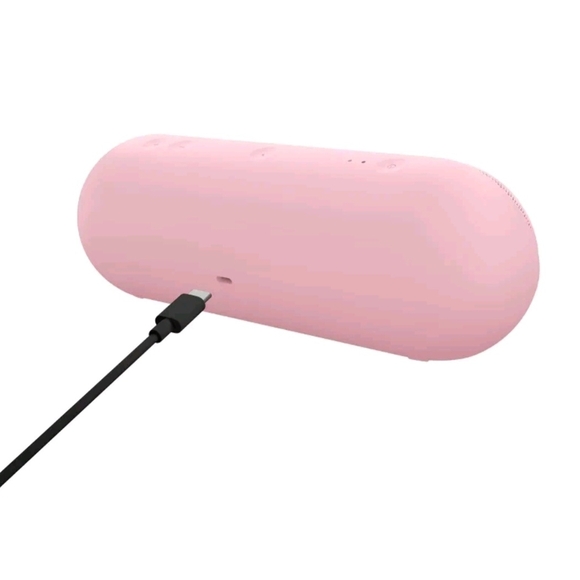 RARE Beats Pill Bluetooth Speaker ME2H4LL/A COLAB Blush Pink EDITION EUC - Picture 3 of 4